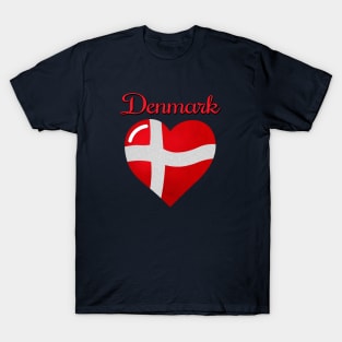 Flag of Denmark, Danmarks flag T-Shirt